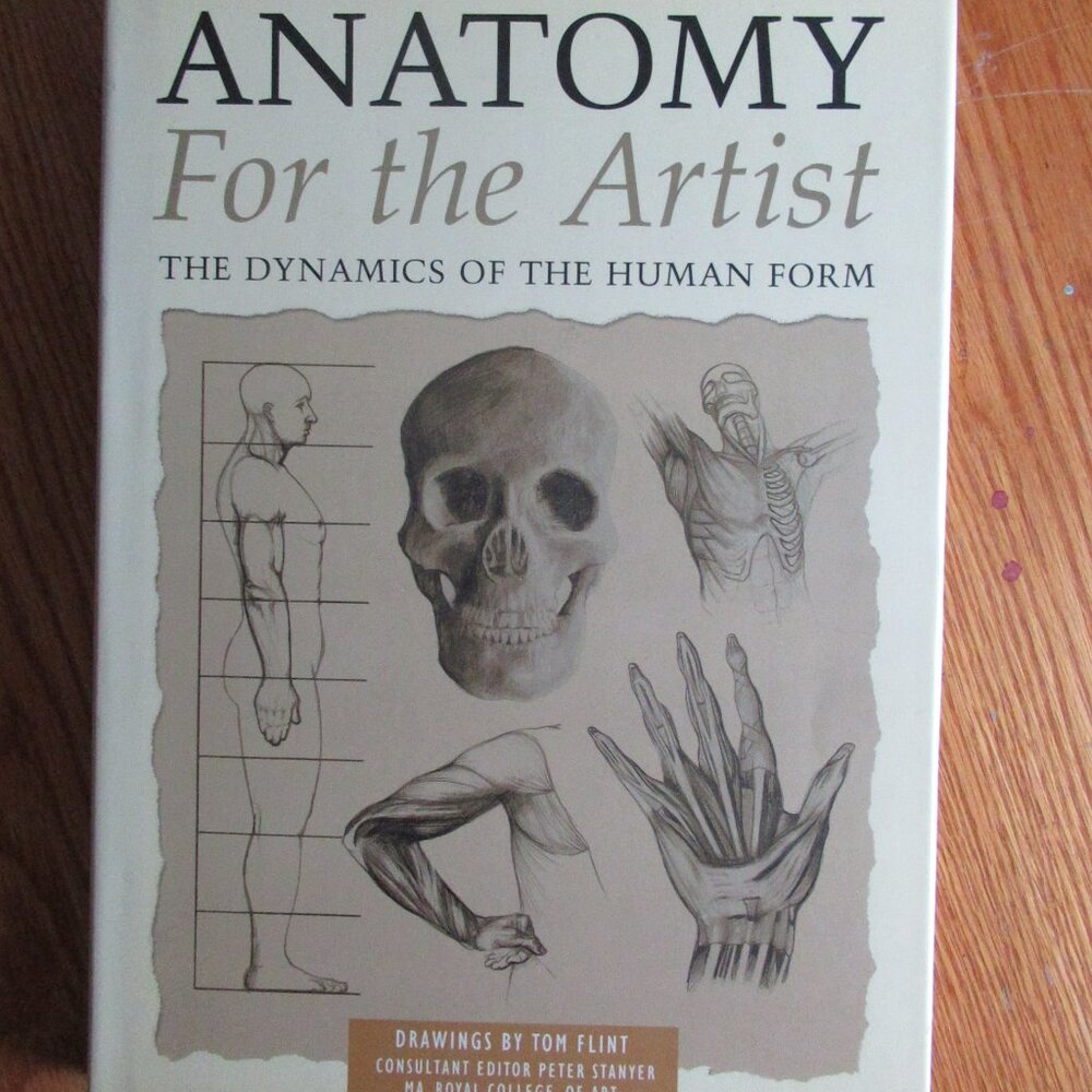 Anatomy for the Artist, Book, Art, How to, Instructions, Nudity